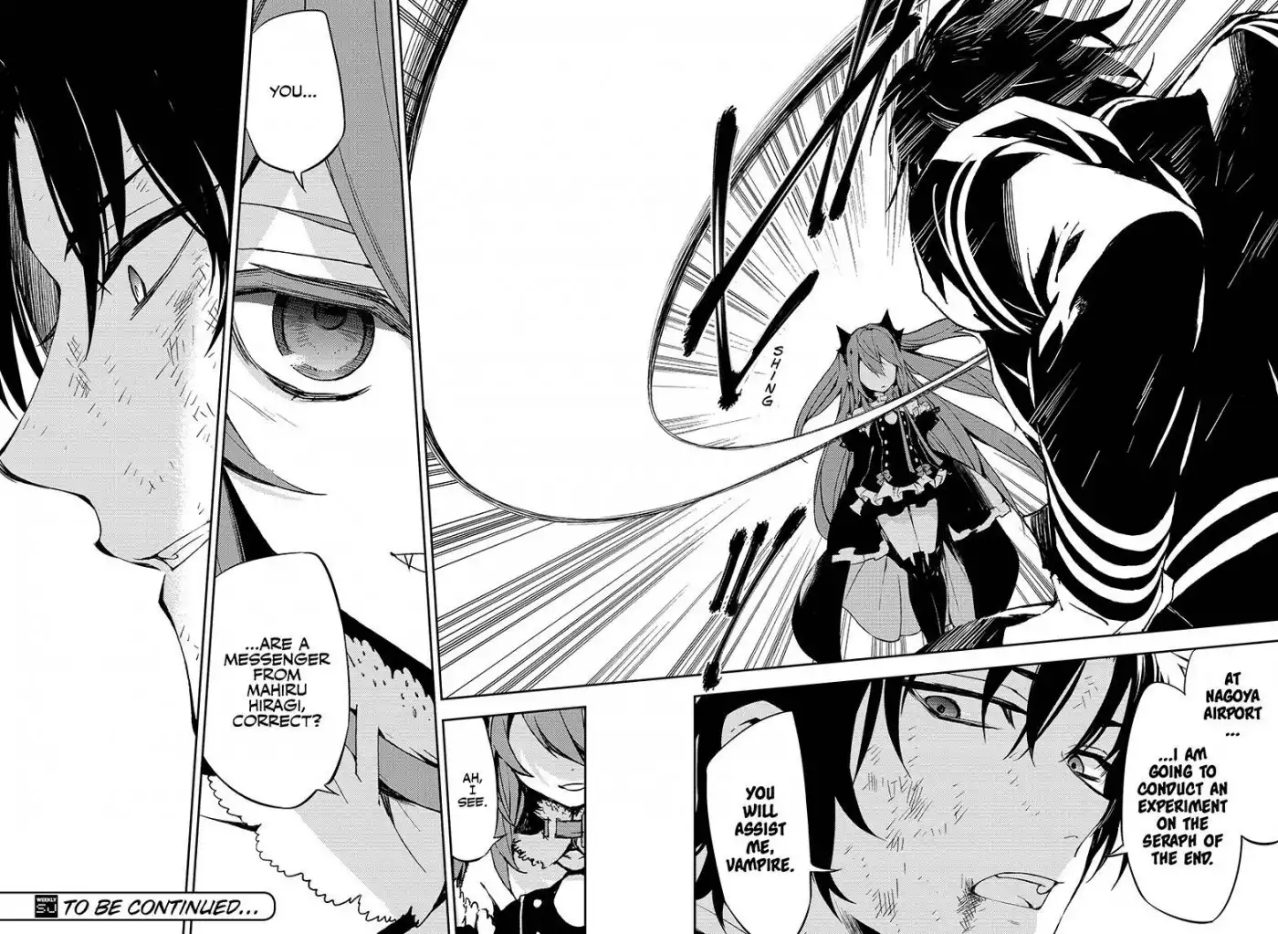 Owari no Seraph Chapter 38 40